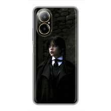 Чехол с дизайном Венздей 2 на Realme C67 – Уэнсдей в костюме