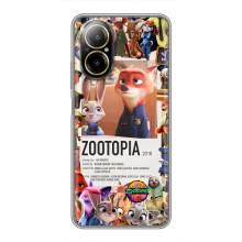 Чехол Зоотрополіс на Realme C67 – Коллаж Зоо
