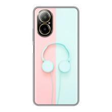 Девчачий Чехол для Realme C67 – Наушники