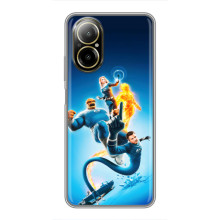 Чехол с принтом Фантастическая четверка для Realme C67 – Фантастическая четверка