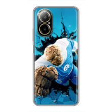 Чехол с принтом Фантастическая четверка для Realme C67 – Существо