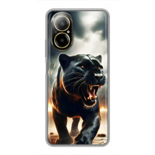 Чехол с картинкой «Хищники» для Realme C67 – Пантера