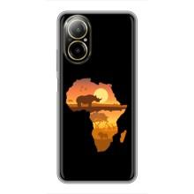 Летний Чехол на Realme C67 – Карта