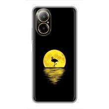 Летний Чехол на Realme C67 – Желтый Закат