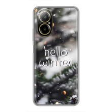 Новорічні, Святкові Чохли для Realme C67 - 2024 год – Hello winter