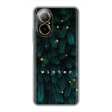 Новогодние, Праздничные Чехлы для Realme C67 - 2024 год (Winter)