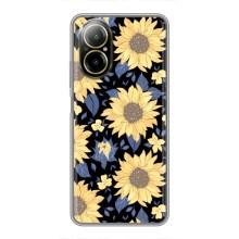 Чохли з тематикою "КВІТИ" на Realme C67 (гарні квіти)