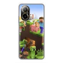Чехлы для Realme C67 (Персонажи Майн Крафт) – Майн-крафт
