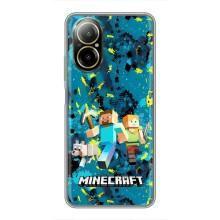 Чехлы для Realme C67 (Персонажи Майн Крафт) – Майнкрафт