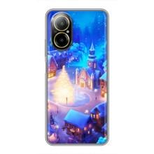 Різдвяні Чохли для Realme C67 (VPrint) (Різдвяне місто)
