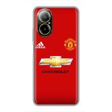 Силиконовые Чехлы принт Футбол на Realme C67 – Man United
