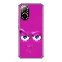 Чохли (ТПУ) (смішні стікери) для Realme C67 – Хитра мордочка
