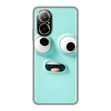 Чохли (ТПУ) (смішні стікери) для Realme C67 – мордочка