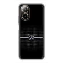Силиконовый бампер с картинкой машины на Realme C67 (Mercedes)