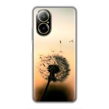 Силиконовый Чехол с одуванчиками на Realme C67 – Роздумаханый одуванчик