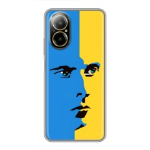 Украинские Чехлы для Realme C67 с картинкой УПА (AlphaPrint) (Степан Бандера)