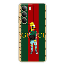 Бренднові Чохли для Realme C71 - (PREMIUMPrint) (Барт ГУЧЧІ)