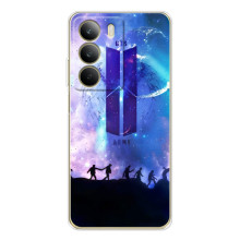 Чехлы BTS для Realme C71 (AlphaPrint) (Army BTS)