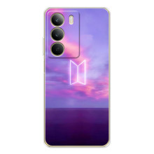 Чехлы BTS для Realme C71 (AlphaPrint) (BTS логотип)