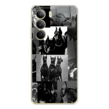 Чехол ДОБЕРМАН для Realme C71 – Коллаж Доберман