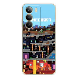 Чохол Майнкрафт на Realme C71 (AlphaPrint) Minecraft