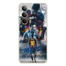 Чехол Месси футболист для Realme C71 – Коллаж Месси