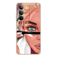 Чохол з друком для Realme C71 - (Мода) (AlphaPrint) (Макіяж)