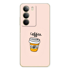 Чехол с изображением  вкусной еды для Realme C71 – Кружка кофе