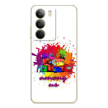 Чехол Амонг Ас для Realme C71 (AlphaPrint) – Яркий АмонгАс