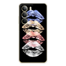 Чехол Стильные девушки на Realme C71 (Губы)
