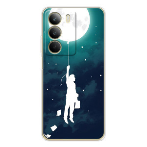Чехол (ТПУ) с планетами на Realme C71 – To The moon