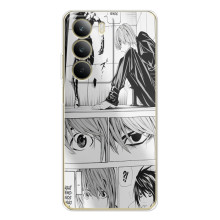Чехол с символикой Аниме для Realme C71 – Коллаж Ягами