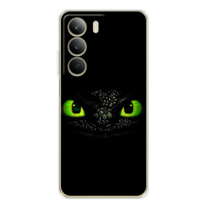 Чехол дракон Беззубик для Realme C71 – Глаза Беззубика