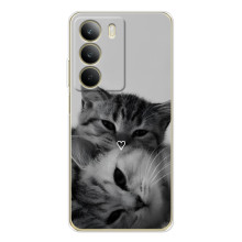 Чехол с рисунком кот на Realme C71 (Пара котов)