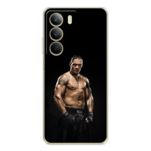 Чехол с картинкой Александр Усик для Realme C71 – Усик на черном