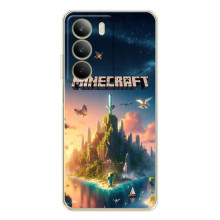 Чехол с картинками Майнкрафт для  – Лого Майнкрафт
