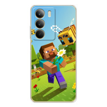 Чехол с картинками Майнкрафт для  – Персонаж Майнкрафт