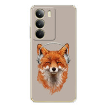 Чехол с принтом лисички на 