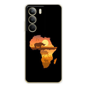 Летний Чехол на Realme C71 – Карта