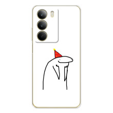 Прикольні Чохли з принтом "інтернет меми" для Realme C71 (Радісна мордочка)