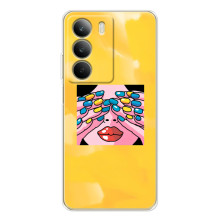 Силіконовий Бампер з принтом (ПАТРІОТ) для Realme C71 (Патріотка)