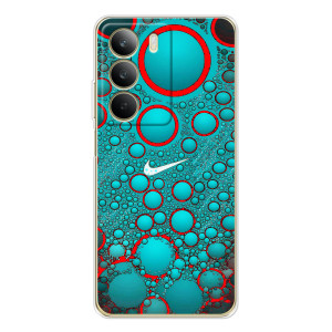 Силиконовый Чехол на Realme C71 с картинкой Nike – Найк зеленый