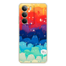 Силіконовий чохол з котиком для Realme C71 (Mew)