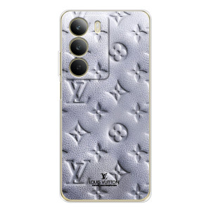 Текстурный Чехол Louis Vuitton для С71 – Белый ЛВ
