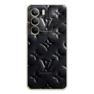 Текстурный Чехол Louis Vuitton для С71 – Черный ЛВ