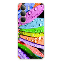 Чехлы (ART) Цветы на Realme C73 5G (VPrint) (Семицветик)