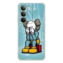 Чохли для Realme C73 5G - Bearbrick Louis Vuitton (PREMIUMPrint) (Плач Bearbrick)