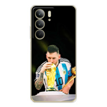 Чехлы для Realme C73 5G (Leo чемпион) (AlphaPrint) (Кубок Месси)