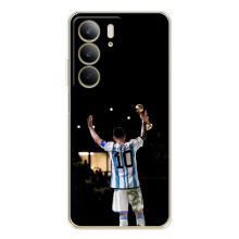 Чехлы Лео Месси Аргентина для Realme C73 5G (Лео Чемпион)