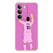 Чехлы Лео Месси в Майами на Realme C73 5G – Празднование Месси